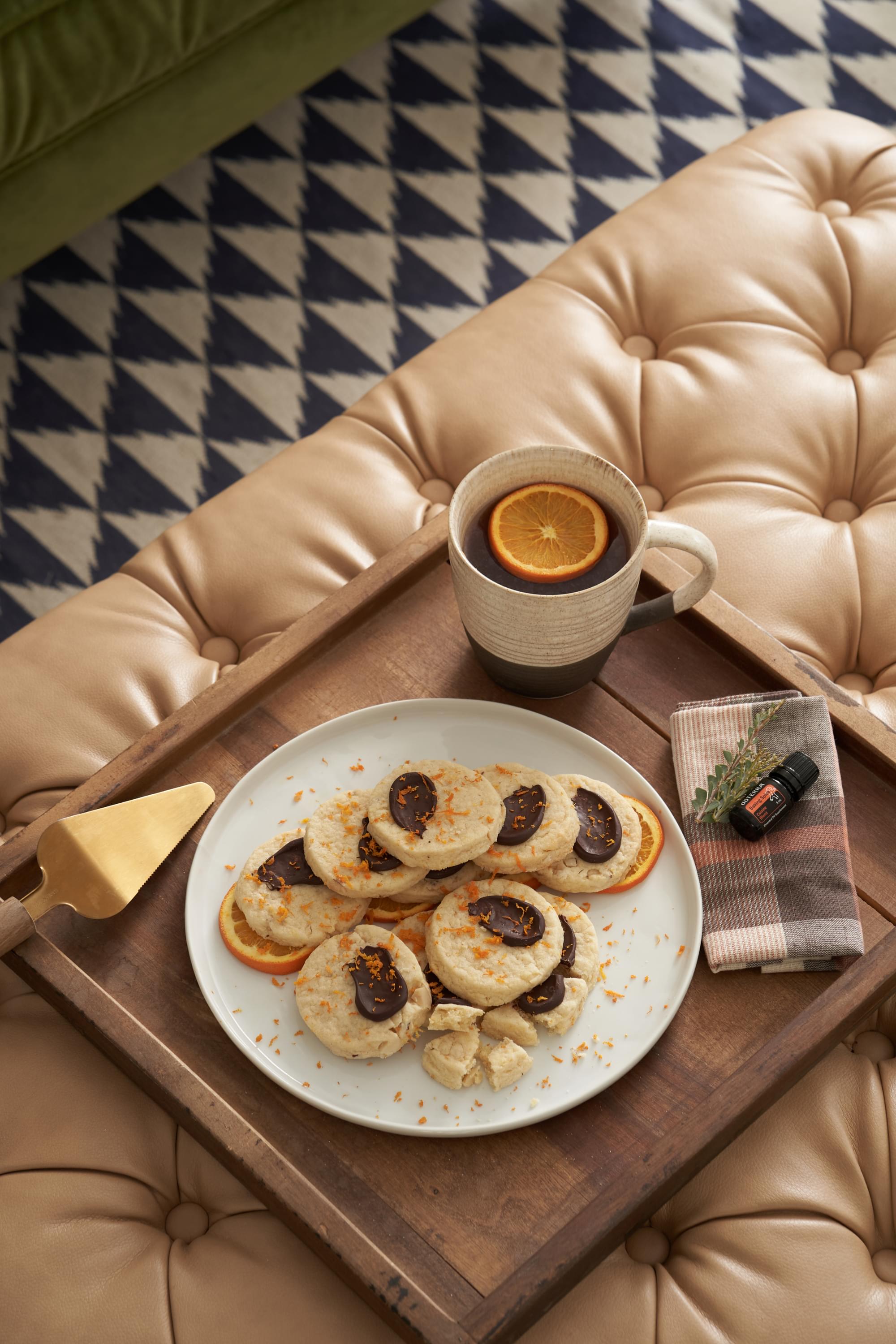 ​Dark Chocolate Orange Hazelnut Cookies